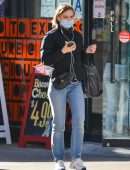 Lily-Rose Depp in Jeans, Out in NYC