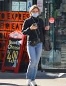 Lily-Rose Depp in Jeans, Out in NYC