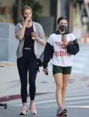 Lucy Hale Booty in Tight Shorts Out in Los Angeles