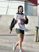 Lucy Hale Booty in Tight Shorts Out in Los Angeles