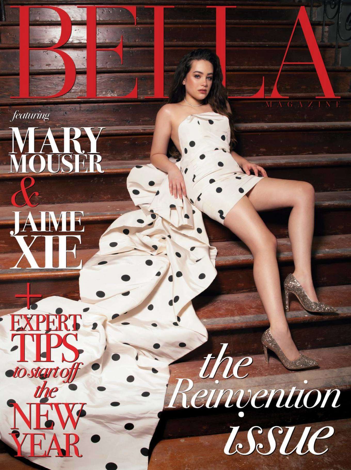 Mary Mouser in Bella Magazine - January 2021