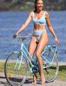 Rachael Finch in a Bikini Photoshoot at Nielsen Park in Sydney