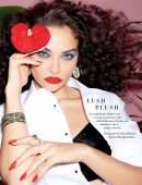 Shanina Shaik at Harper’s Bazaar Magazine Singapore - January 2021