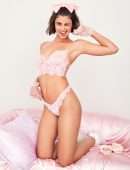 Taylor Marie Hill Booty in a Sexy Love and Lemons x Victoria’s Secret Lingerie Photoshoot