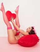 Taylor Marie Hill Booty in a Sexy Love and Lemons x Victoria’s Secret Lingerie Photoshoot