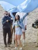 Addison Rae Photoshoot on the Beach in Malibu