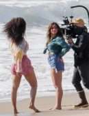 Addison Rae Photoshoot on the Beach in Malibu