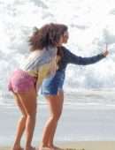 Addison Rae Photoshoot on the Beach in Malibu