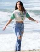 Addison Rae Photoshoot on the Beach in Malibu