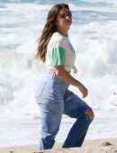 Addison Rae Photoshoot on the Beach in Malibu