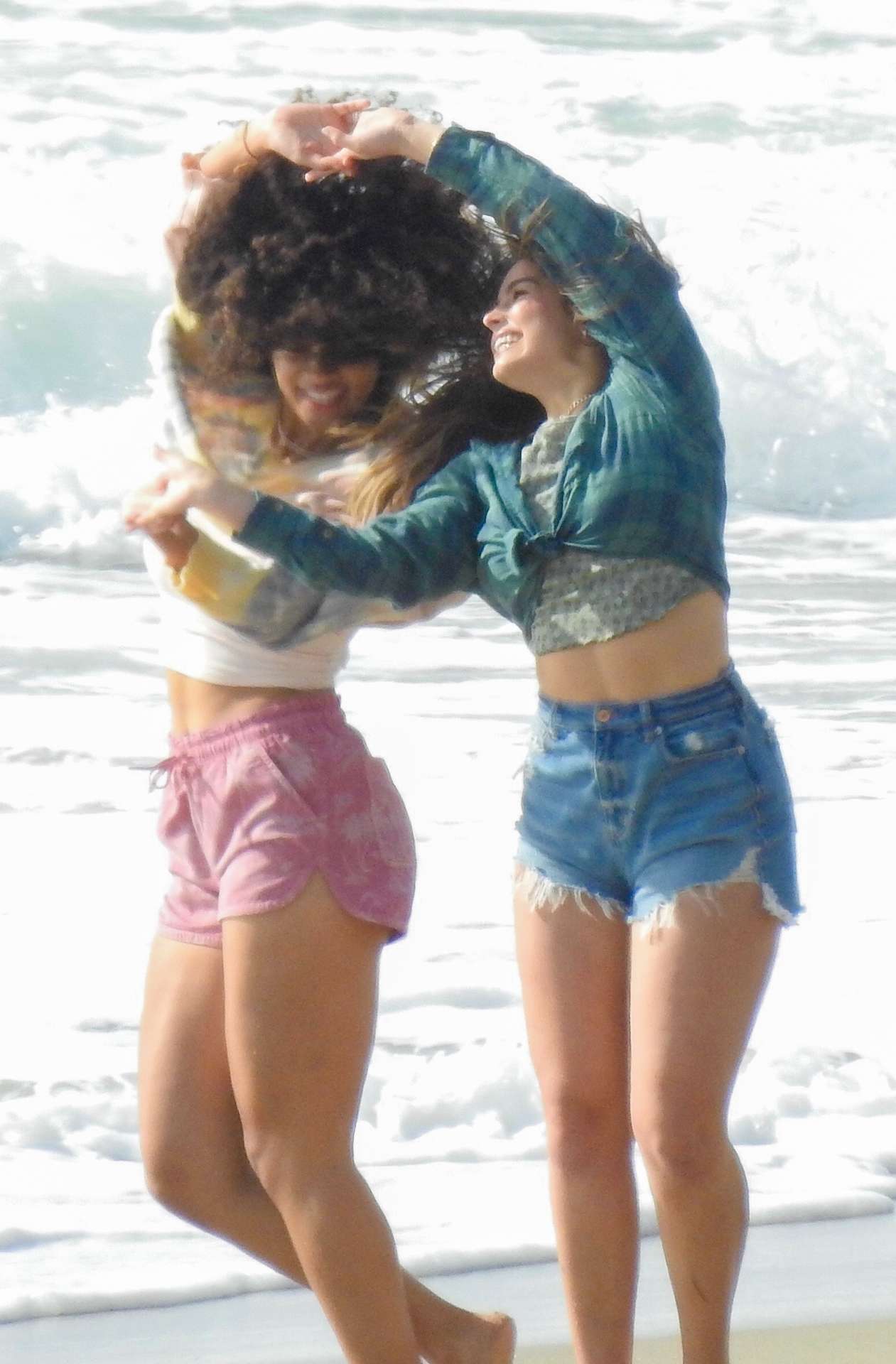 Addison Rae Photoshoot on the Beach in Malibu