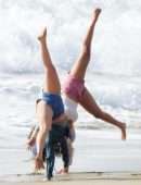 Addison Rae Photoshoot on the Beach in Malibu