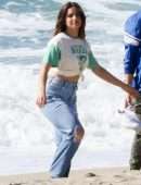 Addison Rae Photoshoot on the Beach in Malibu