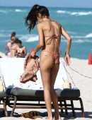 Chantel Jeffries Booty in Bikini on the Beach in Miami