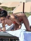 Chantel Jeffries Booty in Bikini on the Beach in Miami