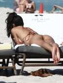 Chantel Jeffries Booty in Bikini on the Beach in Miami