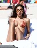 Chantel Jeffries Booty in Bikini on the Beach in Miami