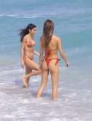 Chantel Jeffries Booty in Bikini on the Beach in Miami