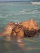Cindy Prado Booty in Thong Bikini Photoshoot at the Beach