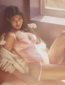 Danielle Herrington in Sheer Lingerie in James Macari Photoshoot