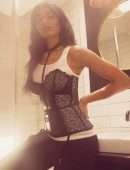 Danielle Herrington in Sheer Lingerie in James Macari Photoshoot