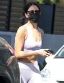 Eiza Gonzalez in Sports Wear Picking up Lunch in Los Angeles