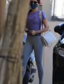 Eiza Gonzalez Booty in Tights, Leaving a Gym in Los Angeles