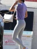 Eiza Gonzalez Booty in Tights, Leaving a Gym in Los Angeles