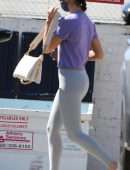 Eiza Gonzalez Booty in Tights, Leaving a Gym in Los Angeles
