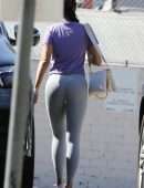 Eiza Gonzalez Booty in Tights, Leaving a Gym in Los Angeles