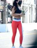 Eiza Gonzalez – Alluring Body in a Tiny Sports Bra Out in West Hollywood