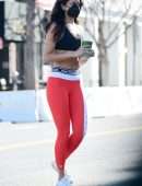 Eiza Gonzalez – Alluring Body in a Tiny Sports Bra Out in West Hollywood