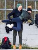 Faye Brookes Booty, Training Session in Manchester