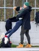 Faye Brookes Booty, Training Session in Manchester