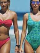 Gabriella Brooks in Seafolly Campaign Alongside Tahnee Atkinson and Elle Wagner in Sdyney