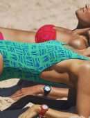 Gabriella Brooks in Seafolly Campaign Alongside Tahnee Atkinson and Elle Wagner in Sdyney
