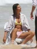 Georgia Fowler Booty in Bikini on Bondi Beach in Sydney