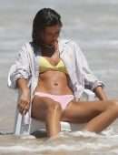 Georgia Fowler Booty in Bikini on Bondi Beach in Sydney