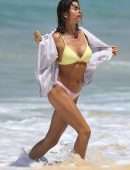 Georgia Fowler Booty in Bikini on Bondi Beach in Sydney