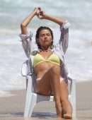 Georgia Fowler Booty in Bikini on Bondi Beach in Sydney