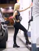 Iggy Azalea Booty in a Tight Bodysuit Out in Beverly Hills