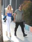 Joy Corrigan Leaving a Marijuana Dispensary in West Hollywood