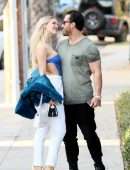 Joy Corrigan Leaving a Marijuana Dispensary in West Hollywood