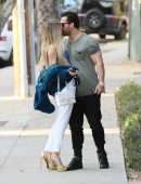 Joy Corrigan Leaving a Marijuana Dispensary in West Hollywood