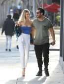 Joy Corrigan Leaving a Marijuana Dispensary in West Hollywood