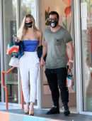 Joy Corrigan Leaving a Marijuana Dispensary in West Hollywood