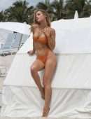 Joy Corrigan for Bikini Photoshoot in Miami Beach