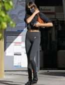 Kaia Gerber Booty, Out for her Morning Pilates Class in West Hollywood