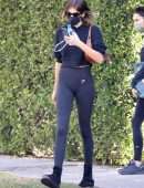 Kaia Gerber Booty, Out for her Morning Pilates Class in West Hollywood
