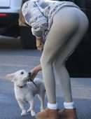 Kaia Gerber Booty in Tight Leggings Out in West Hollywood
